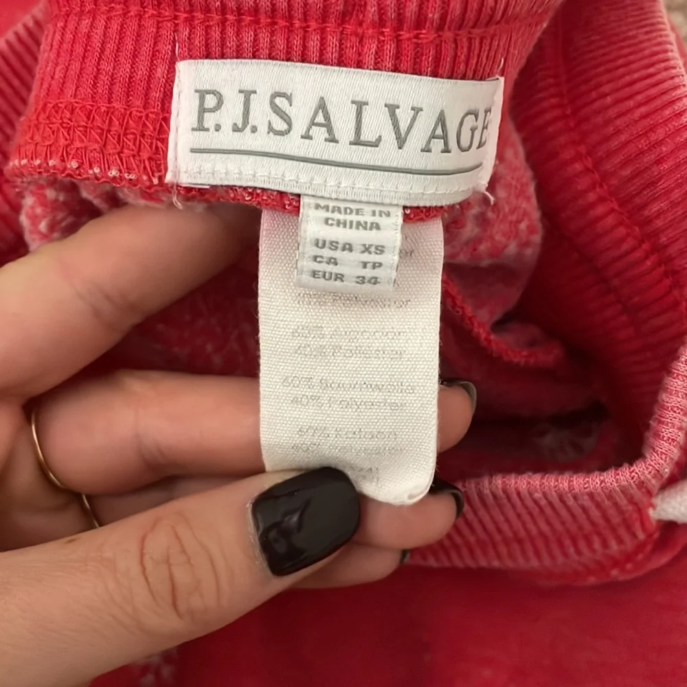PJ Salvage Joyful Spirit Snowflake Jogger XS - Picture 7 of 7